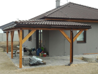 Dokončený bungalov č.1 v Barchově