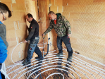 Pokračování výstavby bungalovů v Barchově