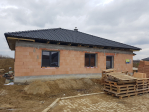 Výstavba nového bungalovu ve Starém Máteřově